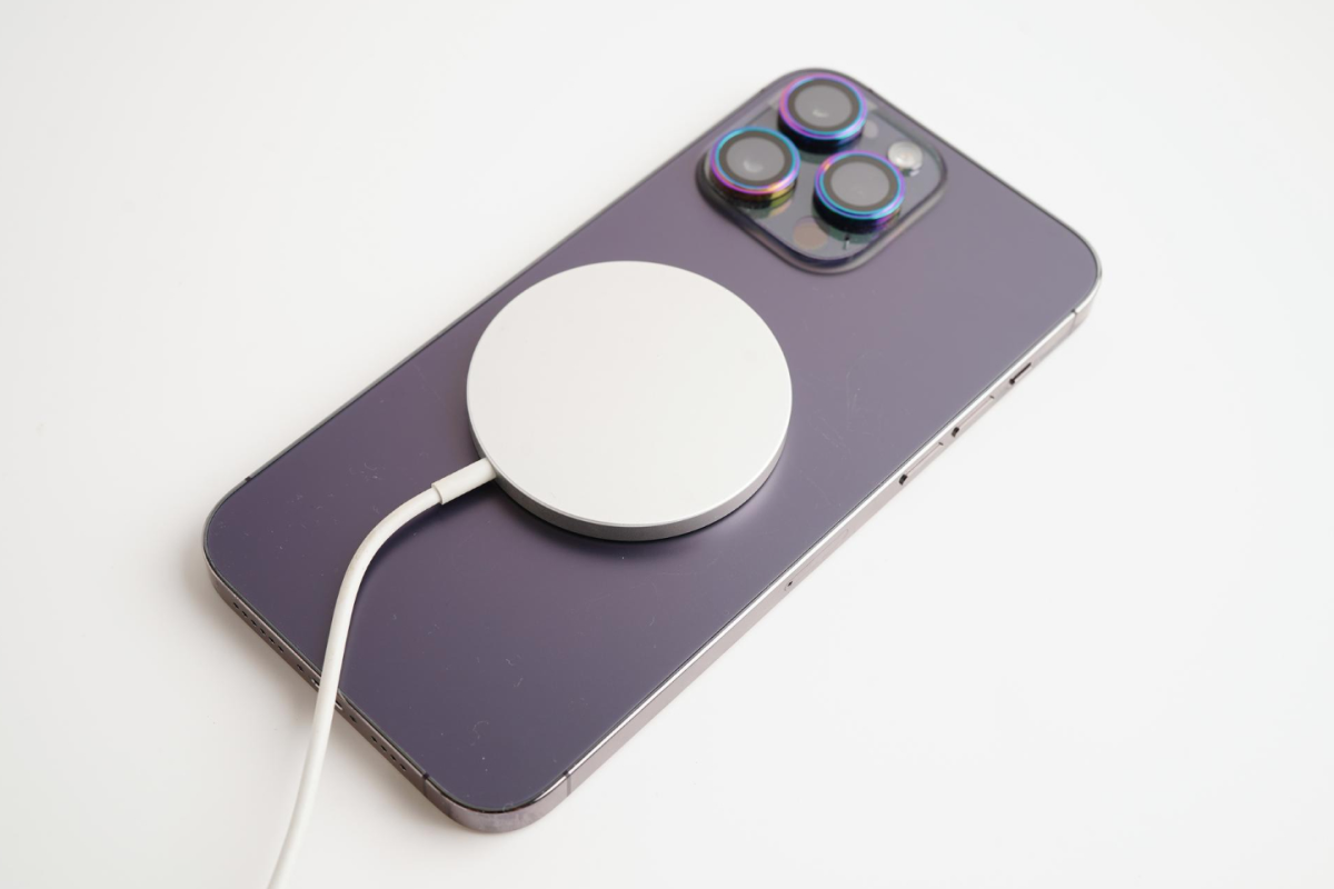 無線充電示意圖