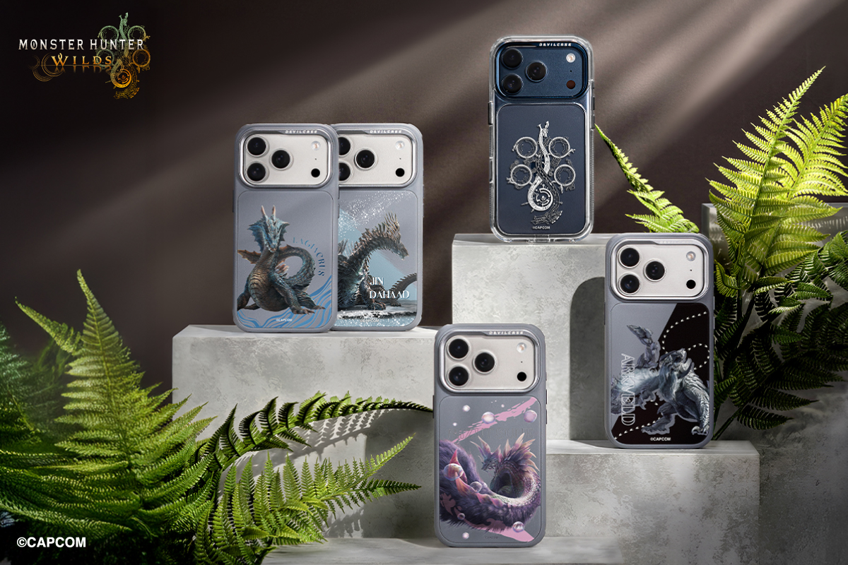 DEVILCASE 推出 CAPCOM 人氣鉅作《MONSTER HUNTER WILDS》全新聯名系列